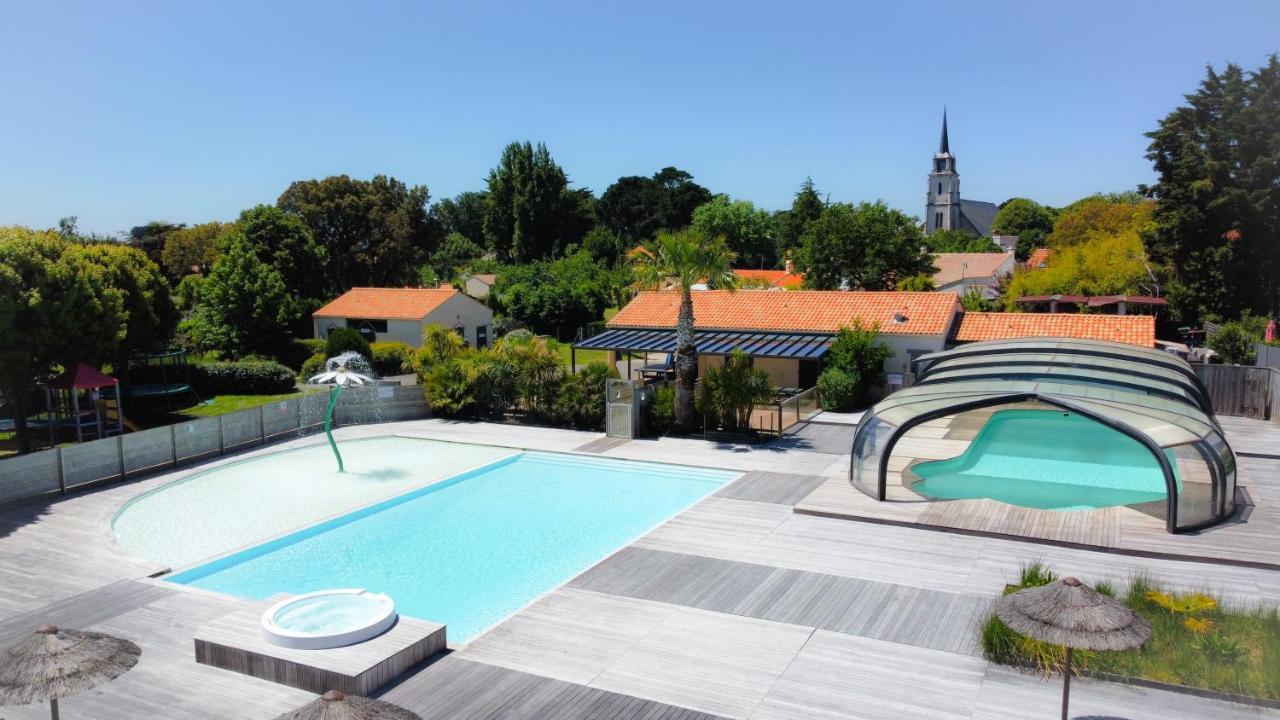 Camping Le Village De La Mer Les Moutiers Luaran gambar
